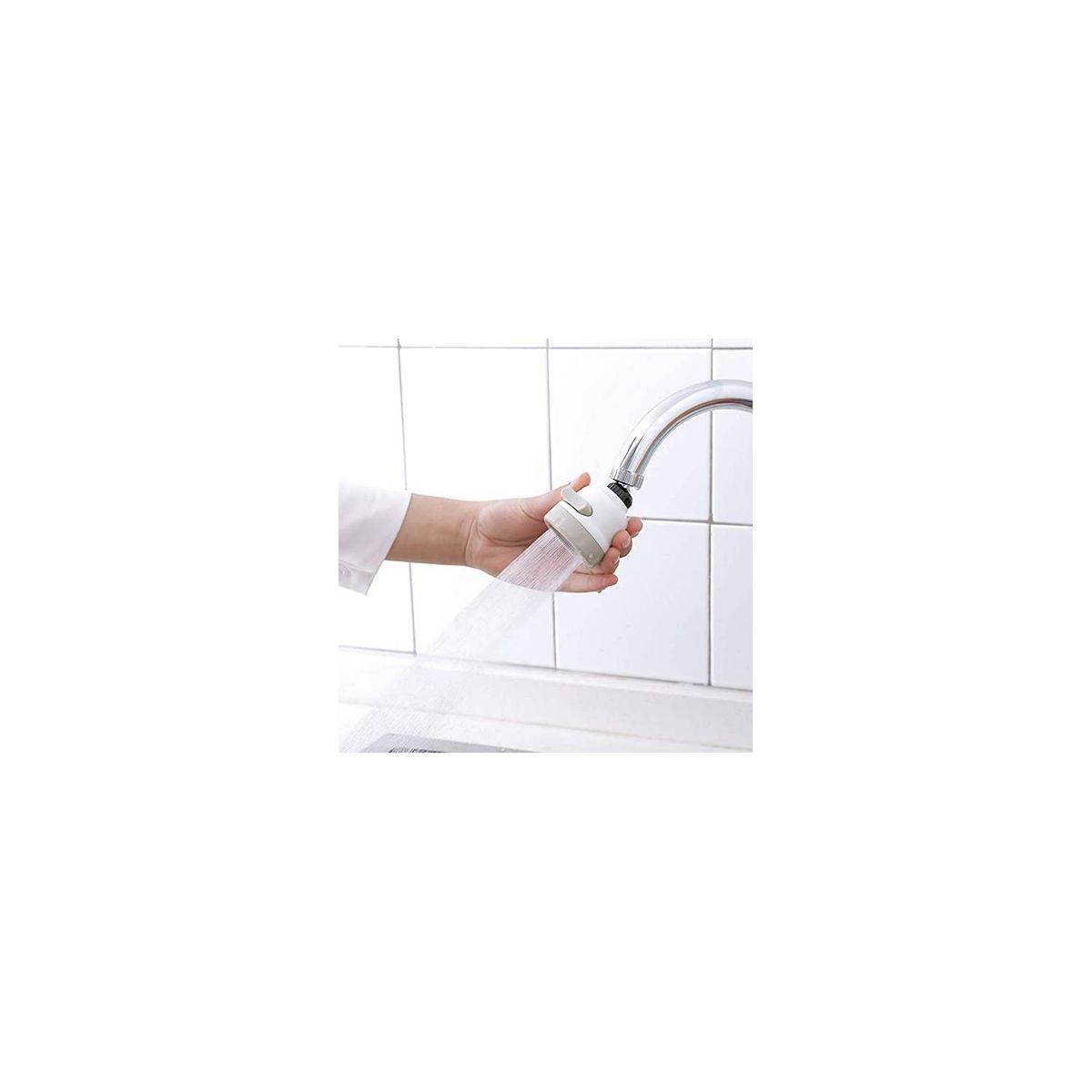 GENERICO - Cuello Flexible Extensible Giratorio 360° de agua Lavaplatos…