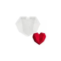 GENERICO - Molde de Silicona Corazón Repostería