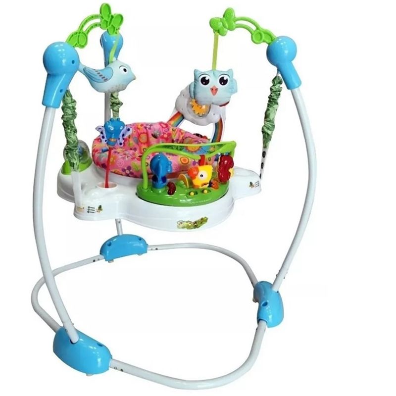 GENERICO - CENTRO DE ACTIVIDADES SALTARIN JUMPER  GIRO 360 °ROSADO