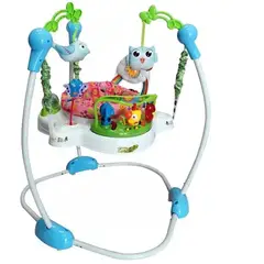 GENERICO - CENTRO DE ACTIVIDADES SALTARIN JUMPER GIRO 360 °ROSADO