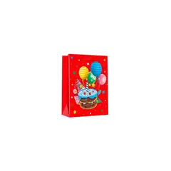 GENERICO - Bolsa de regalo de globo colorido 23x17x8cm