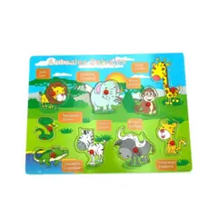 OEM - Rompecabeza Didactico de Madera para Niños Modelos Surtidos