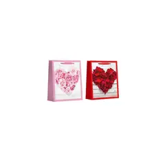 GENERICO - Bolsa de regalo corazón 72x50x18cm