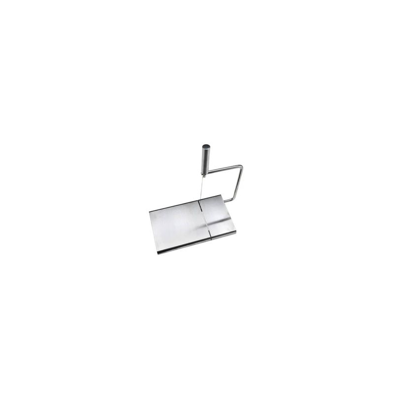 GENERICO - Cortador Laminador De Quesos Metálico 24x24x3cm