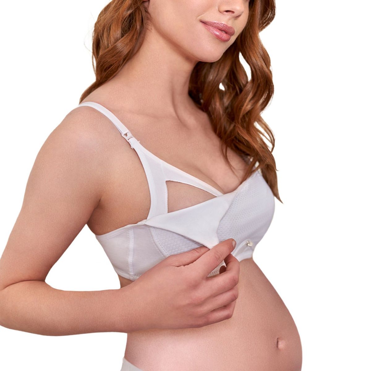 BAZIANI - Sostén Maternal Algodón Pique 3824