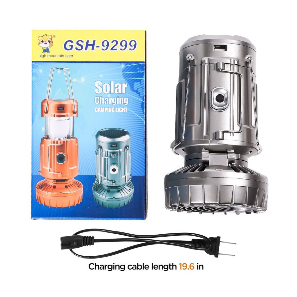 GENERICO - LAMPARA LED DE MANO GSH 9299 SOLAR