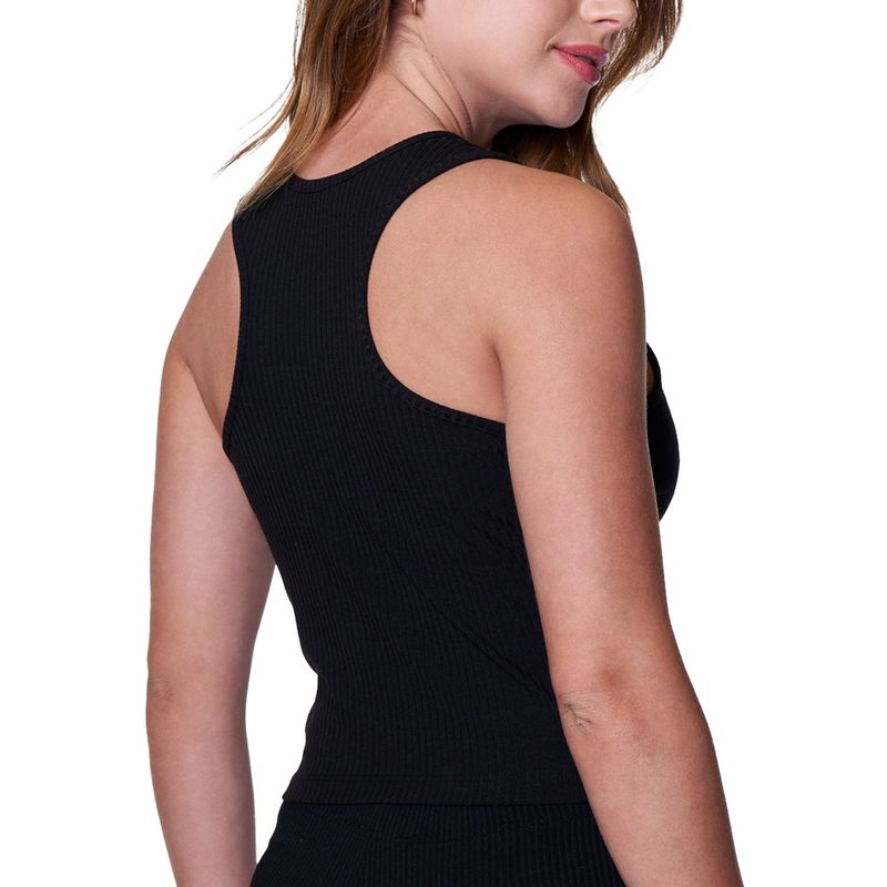 BAZIANI - Crop Top Acanalado 30031 Baziani