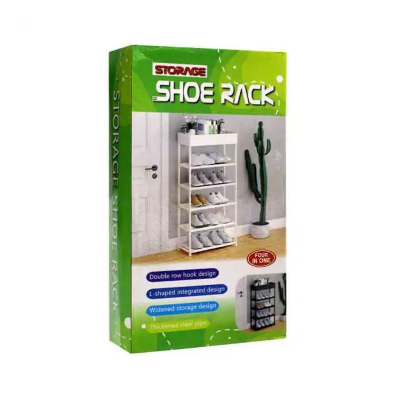 GENERICO - ORGANIZADOR ZAPATERO SHOE RACK 5 NIVELES ESTANTE MULTIFUNCIONAL