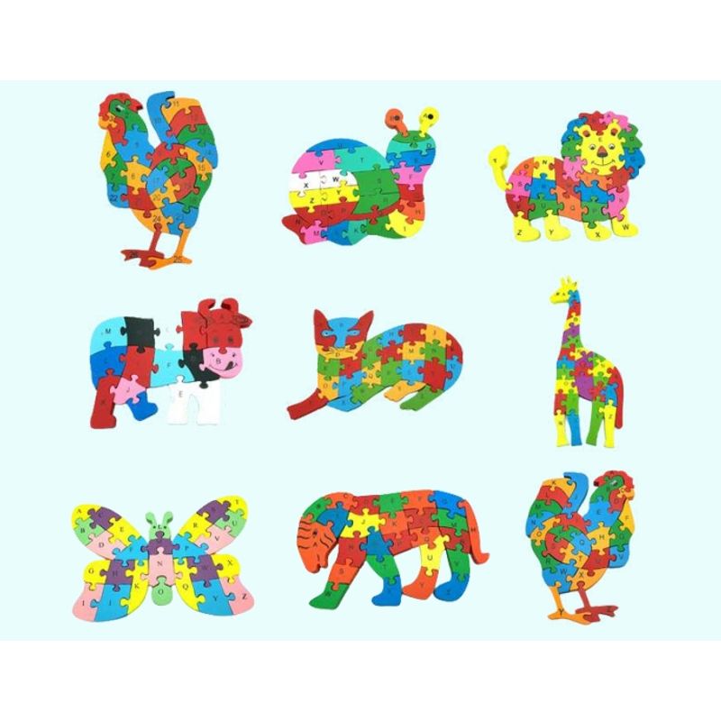 GENERICO - Puzzle Grande Rompecabezas Para Niños Con Abecedario Juguete