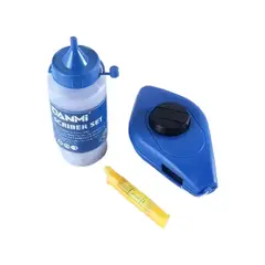GENERICO - Set Tizador Con Tiza Y Nivel De Linea 3pcs