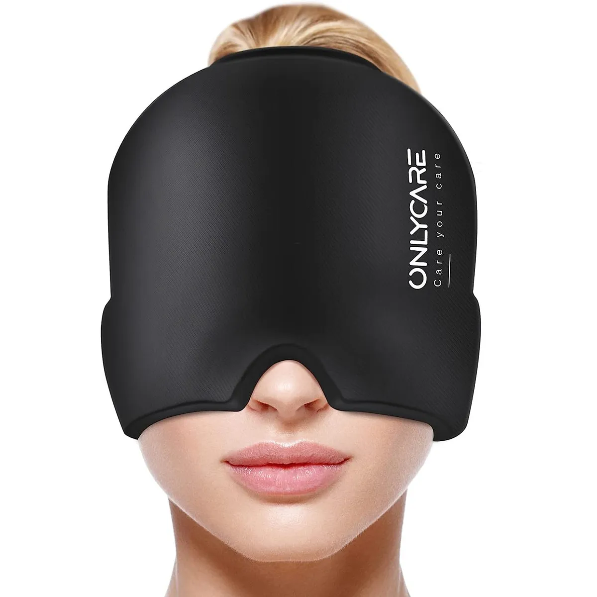 LELOX - Gorro De Gel Compresa Alivio De Migraña Terapia De Frío Dolor Cabeza