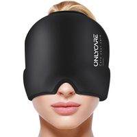 Gorro De Gel Compresa Alivio De Migraña Terapia De Frío Dolor Cabeza