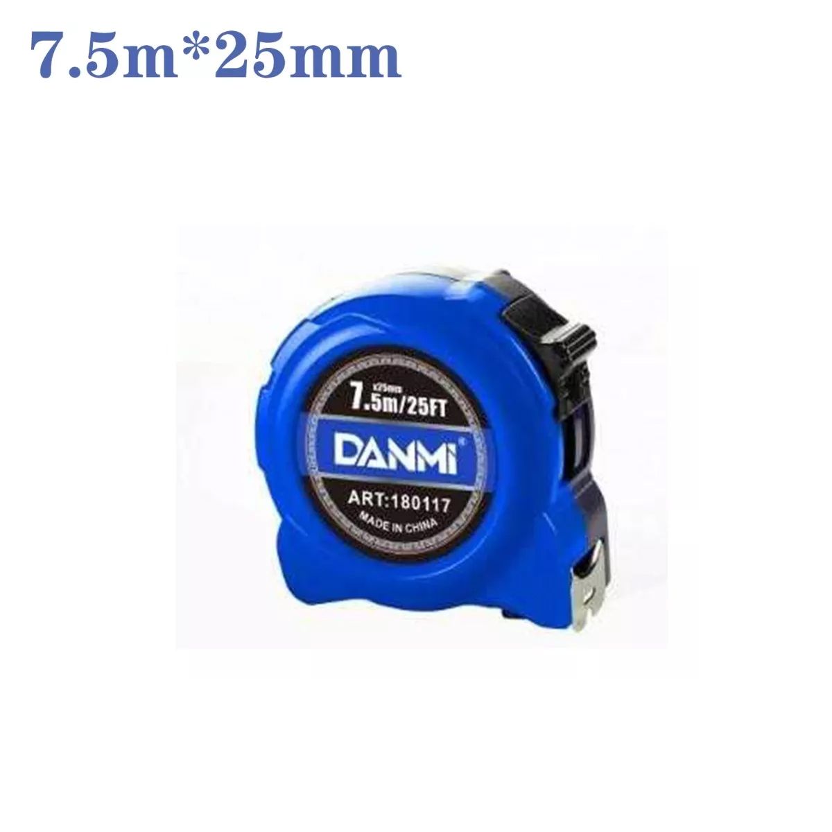 GENERICO - Cinta Métrica Telescópica Profesional Danmi De 7,5 M X 25 Mm