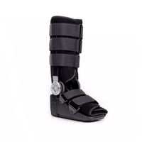Bota Ortopédica Mecanismo Rom Cam Walker Alta Negra Talla XL