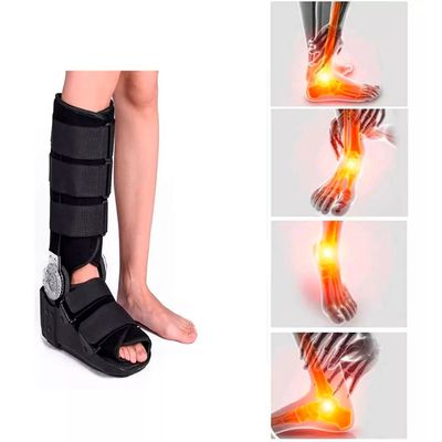 Imagen 2 del producto Bota Ortopédica Mecanismo Rom Cam Walker Alta Negra Talla XL