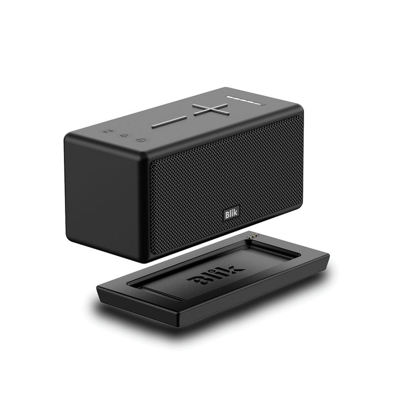 BLIK - Parlante Bluetooth Portátil BLIK-CUBE Base Carga