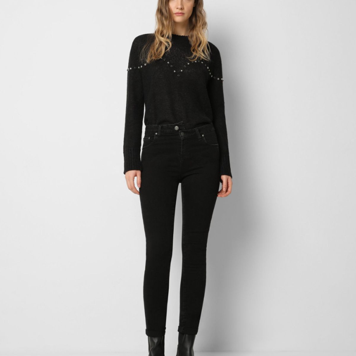 SCALPERS - JEANS SKINNY BOTONES