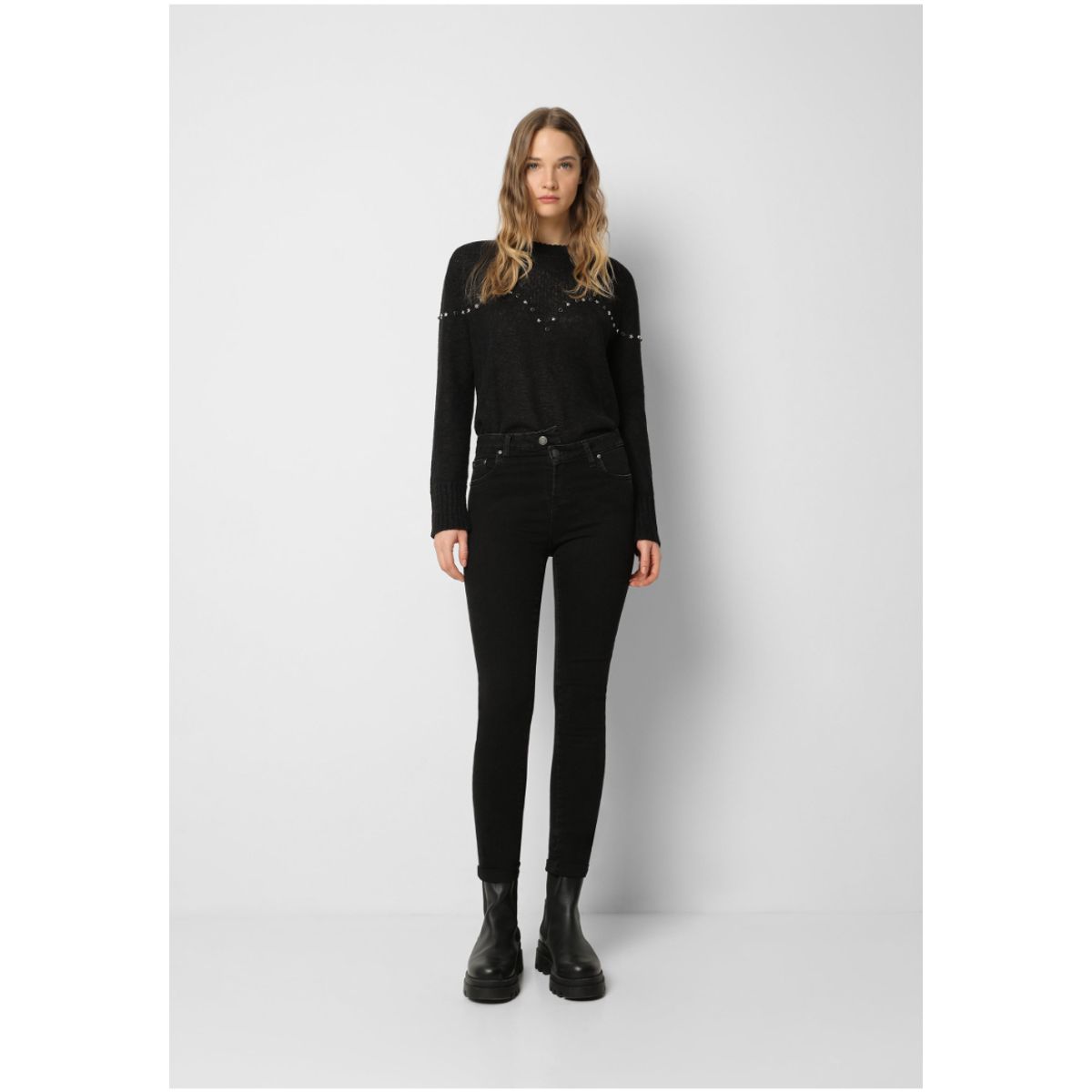 SCALPERS - JEANS SKINNY BOTONES