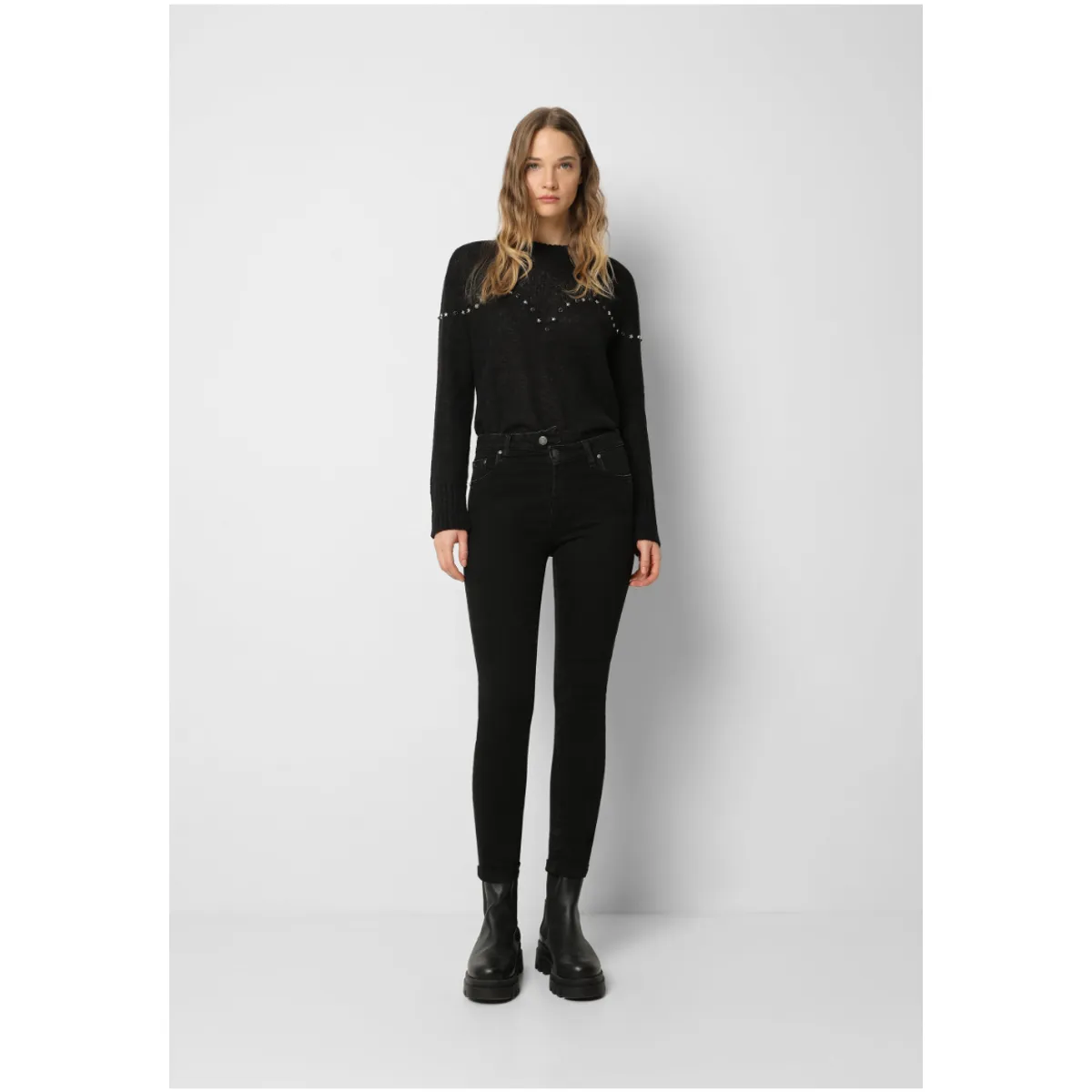 SCALPERS - JEANS SKINNY BOTONES