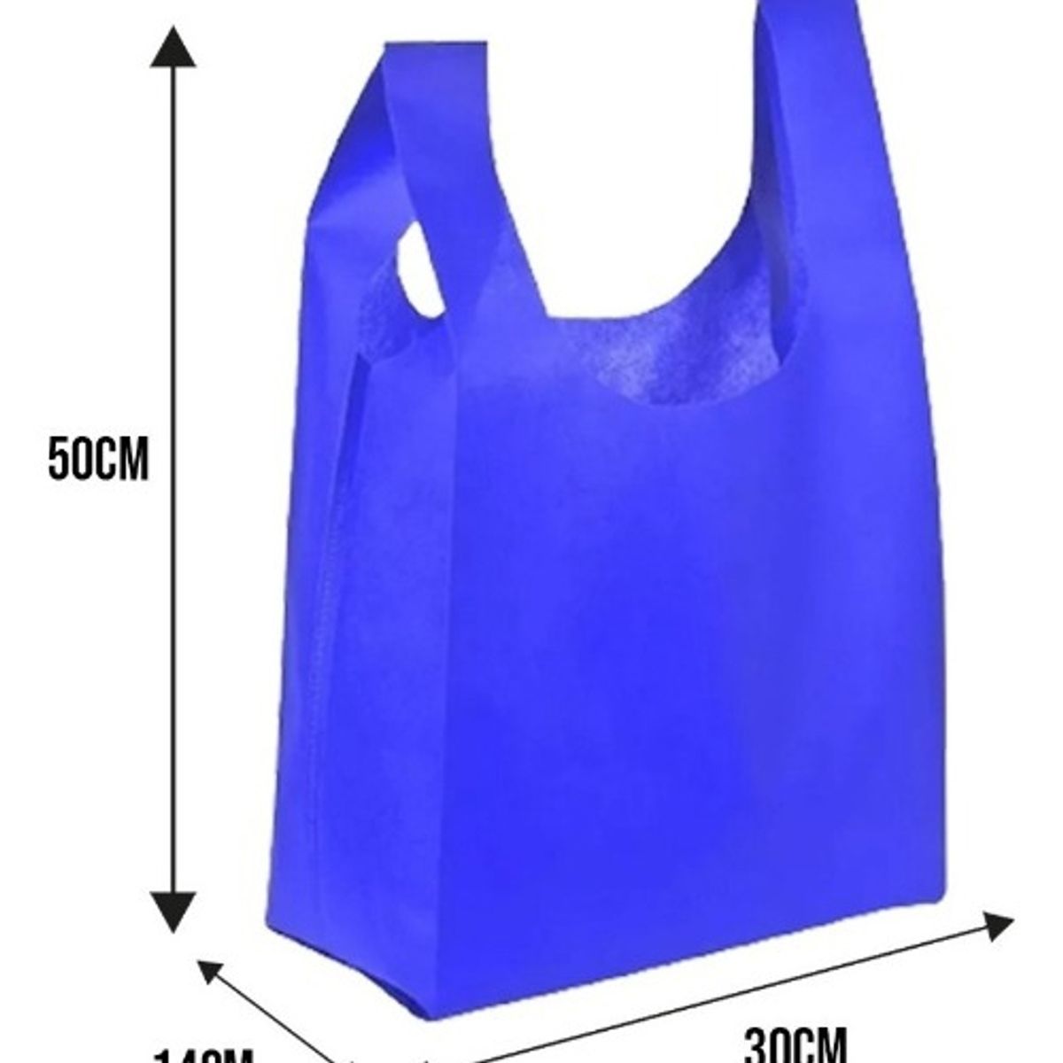 U BUY - Pack 1000 Bolsa Ecologica 50x30 Tnt Reciclable