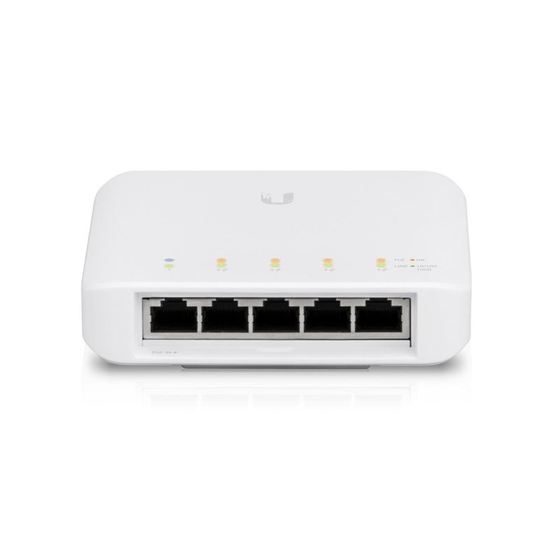 UBIQUITI - Switch Administrable Ubiquiti 5 puertos UniFi USW‑FLEX PoE