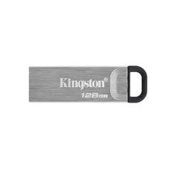 KINGSTON - Pendrive Unidad Flash USB 128 GB USB tipo A 3.2 Plateado