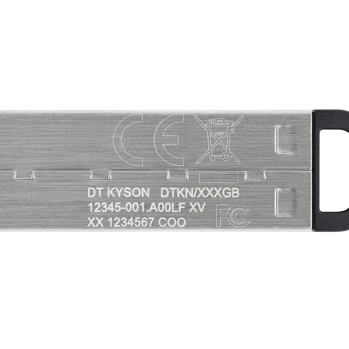 KINGSTON - Pendrive Unidad Flash USB 128 GB USB tipo A 3.2 Plateado