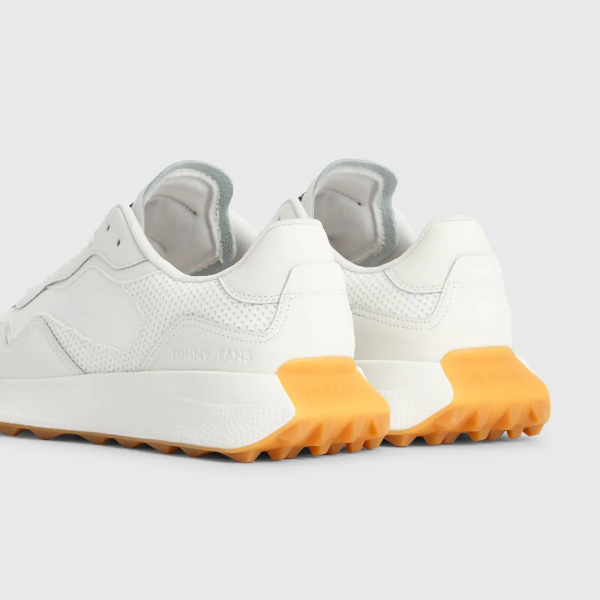 TOMMY HILFIGER - Zapatillas Running Con Texturas Blanco Tommy Hilfiger