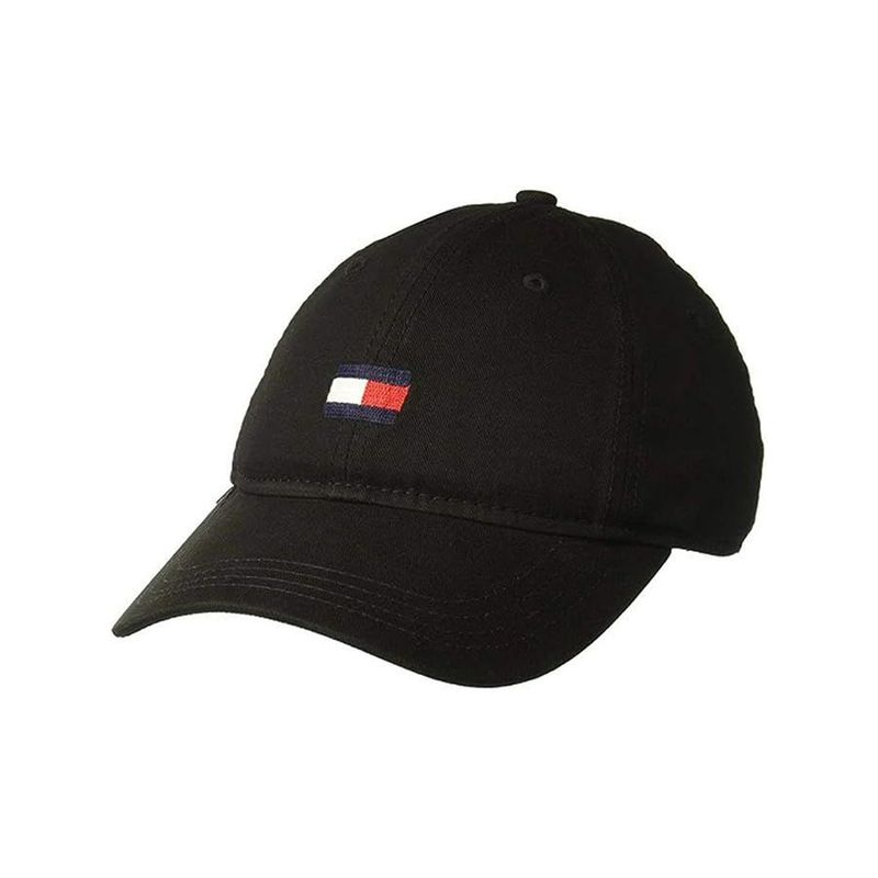 TOMMY HILFIGER - Jockey Con Logos De Algodón Negro Tommy Hilfiger
