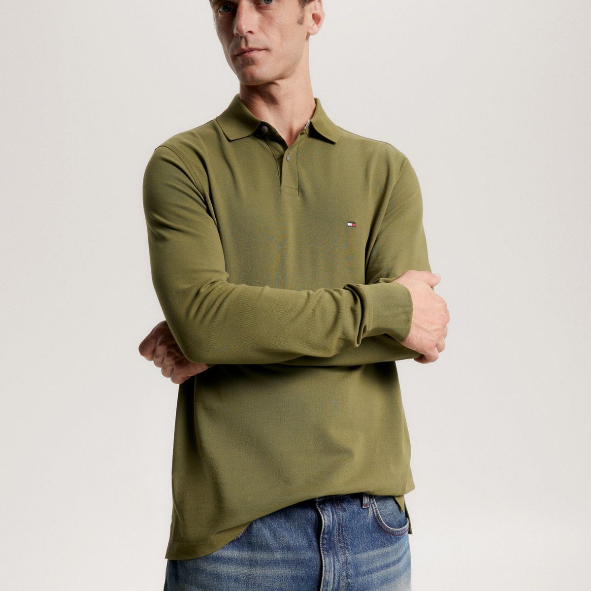 TOMMY HILFIGER - Polo Collection 1985 Regular Fit Verde Tommy Hilfiger
