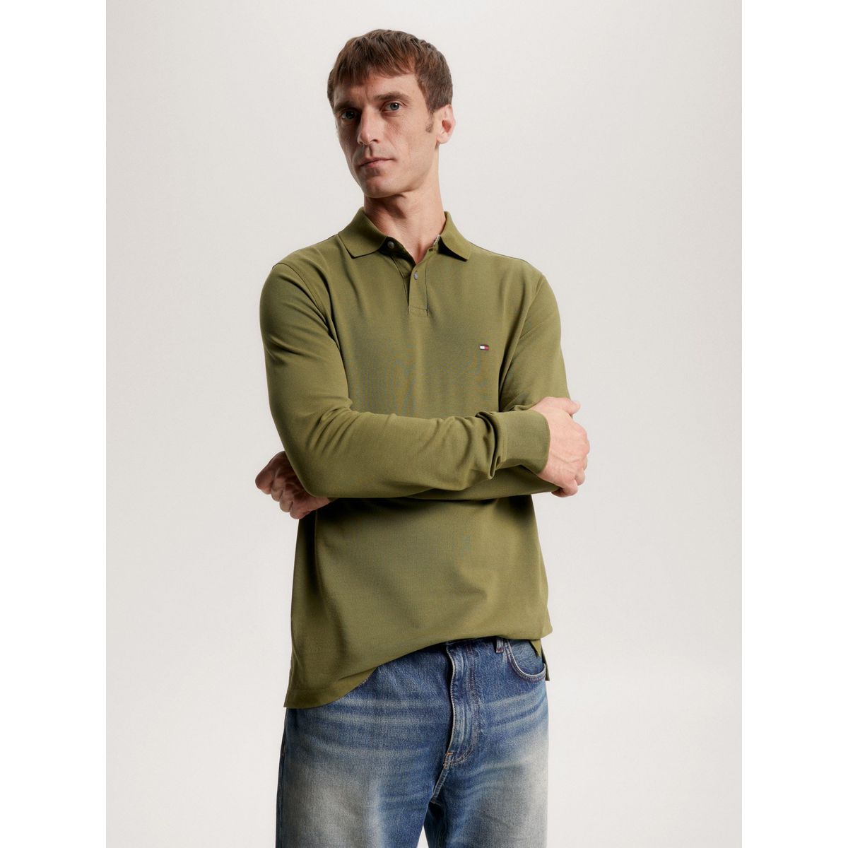 TOMMY HILFIGER - Polo Collection 1985 Regular Fit Verde Tommy Hilfiger