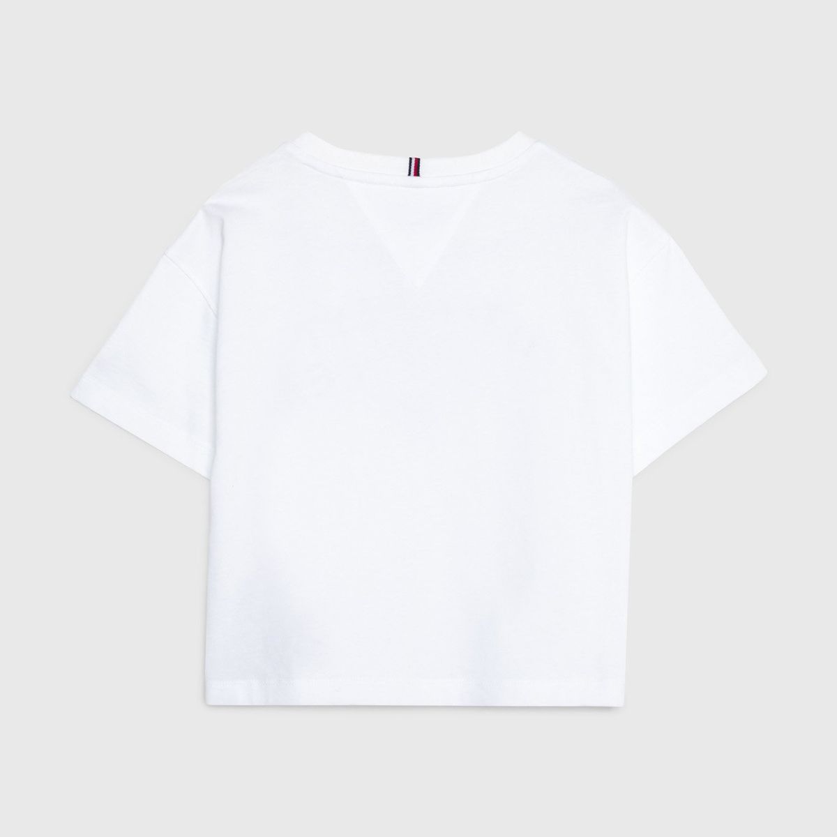 TOMMY HILFIGER - Polera Relaxed Con Logo Blanco Tommy Hilfiger