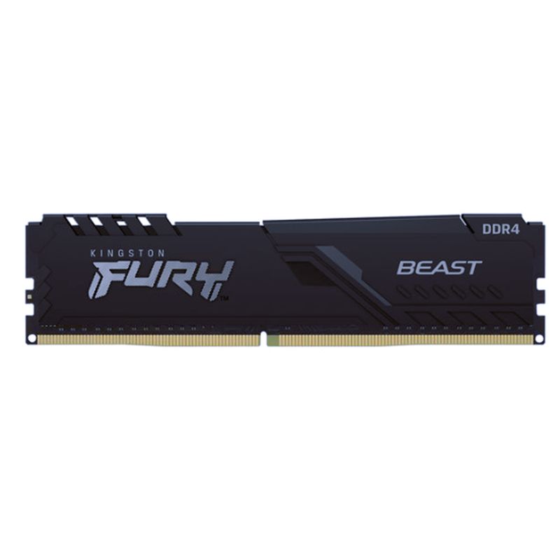 KINGSTON - Memoria RAM Fury Beast Black 8 GB DDR4 3600 MHz
