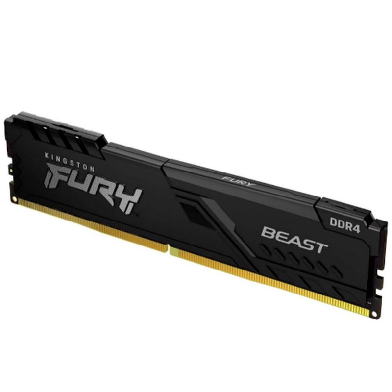 KINGSTON - Memoria RAM Fury Beast Black 8 GB DDR4 3200 MHz