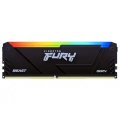 KINGSTON - Memoria RAM Fury Beast RGB 8 GB DDR4 3200 MHz