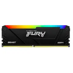 KINGSTON - Memoria RAM Fury Beast RGB 16 GB DDR4 3200 MHz