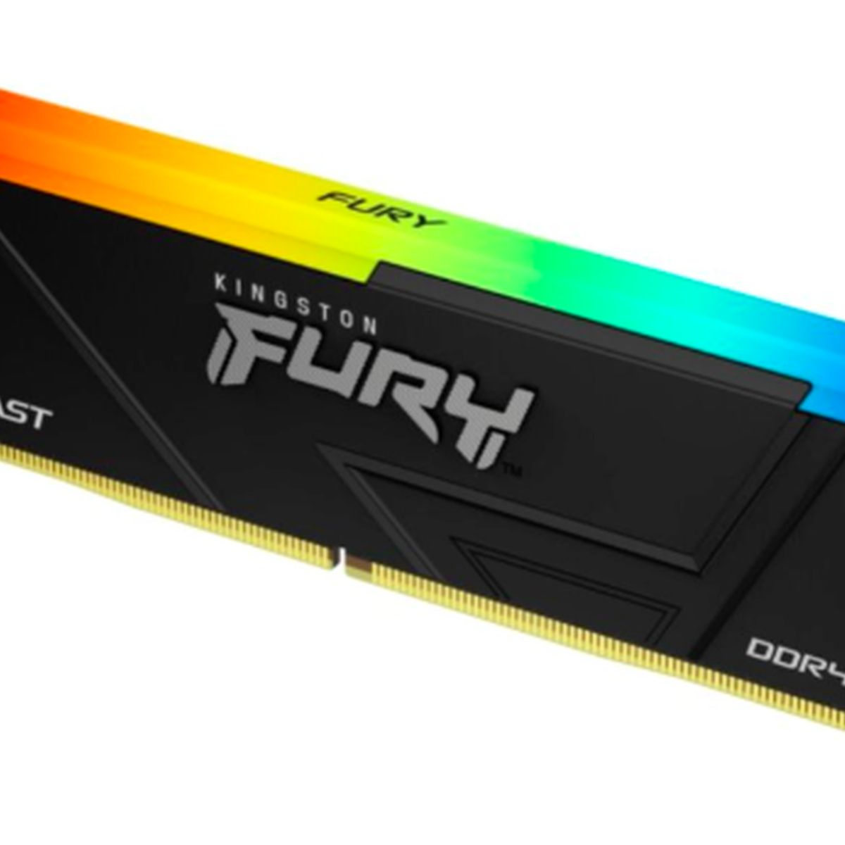 KINGSTON - Memoria RAM Fury Beast RGB 16 GB DDR4 3200 MHz