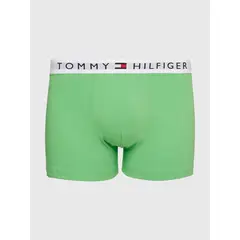 TOMMY HILFIGER - Trunk Solid Con Logo En La Cintura Verde