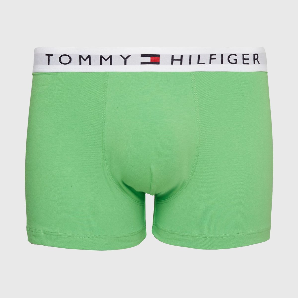 TOMMY HILFIGER - Trunk Solid Con Logo En La Cintura Verde Tommy Hilfiger