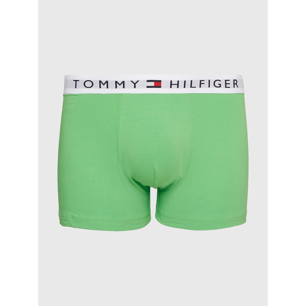TOMMY HILFIGER - Trunk Solid Con Logo En La Cintura Verde Tommy Hilfiger