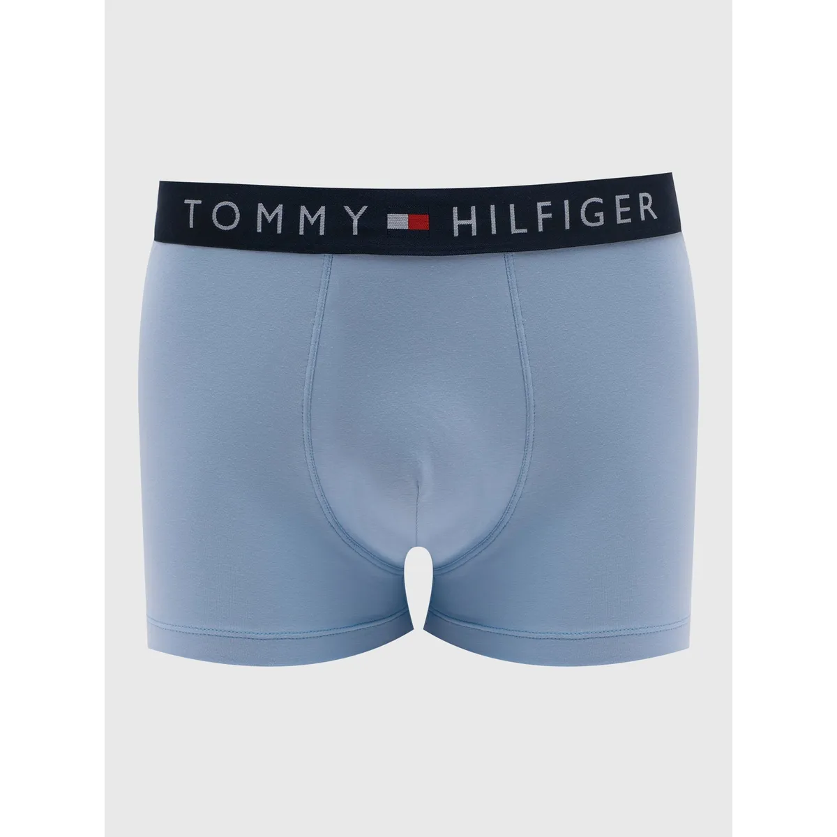 TOMMY HILFIGER - Trunk Solid Logo En La Cintura Celeste Tommy Hilfiger