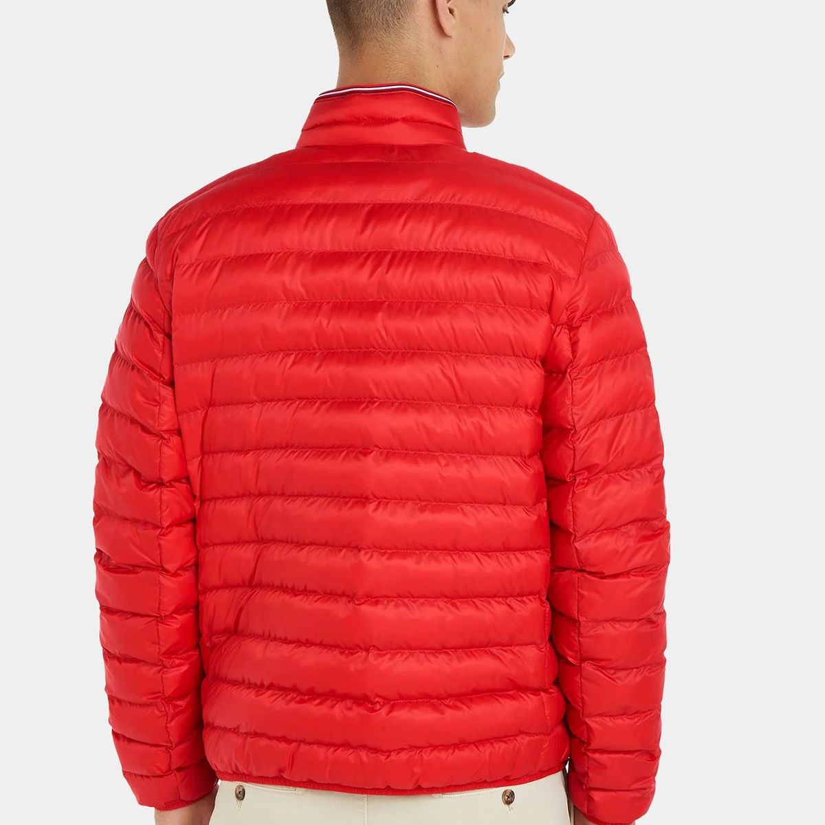 TOMMY HILFIGER - Parka Packable Light Warm Rojo Tommy Hilfiger