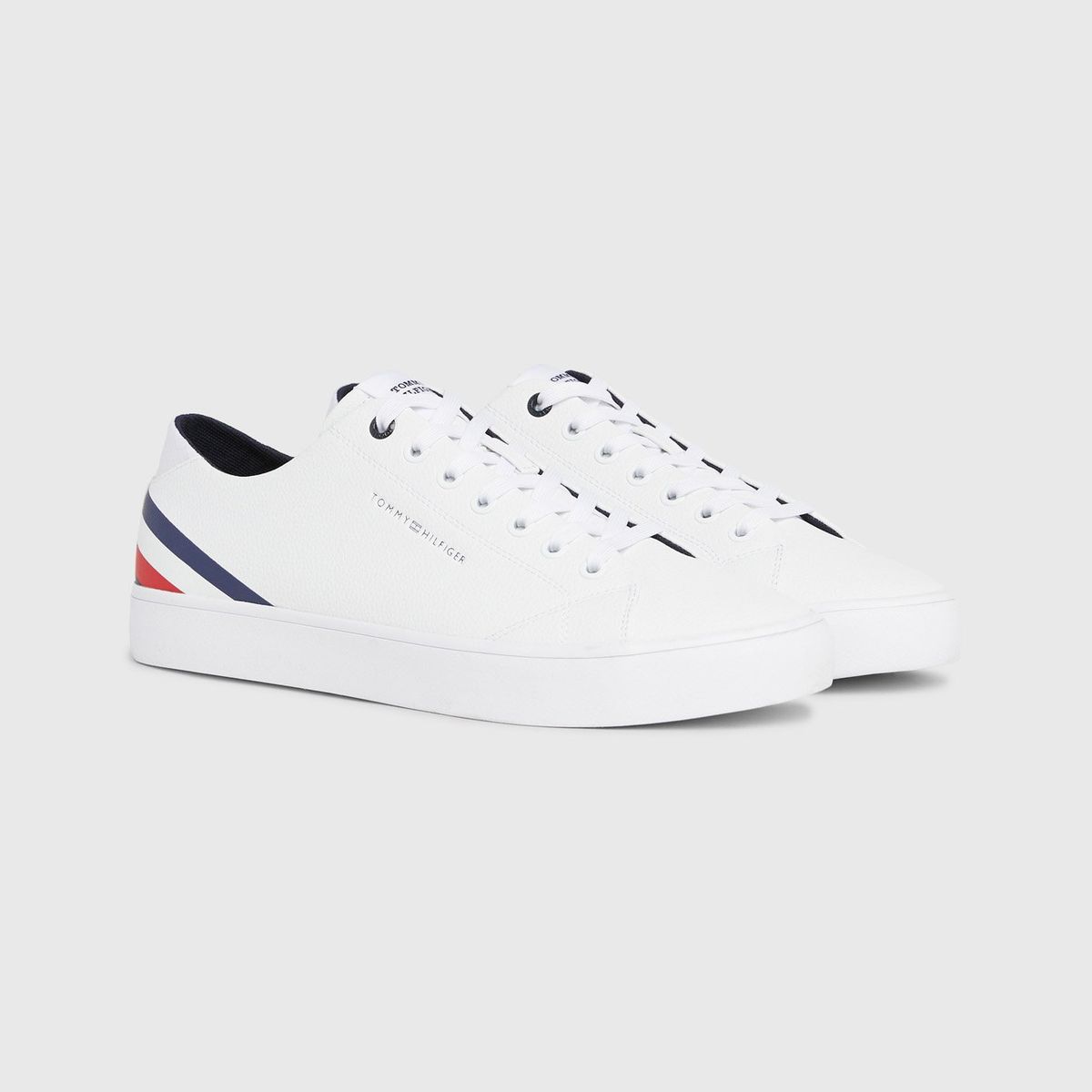 TOMMY HILFIGER - Zapatillas Con Cinta Distintiva Blanco Tommy Hilfiger
