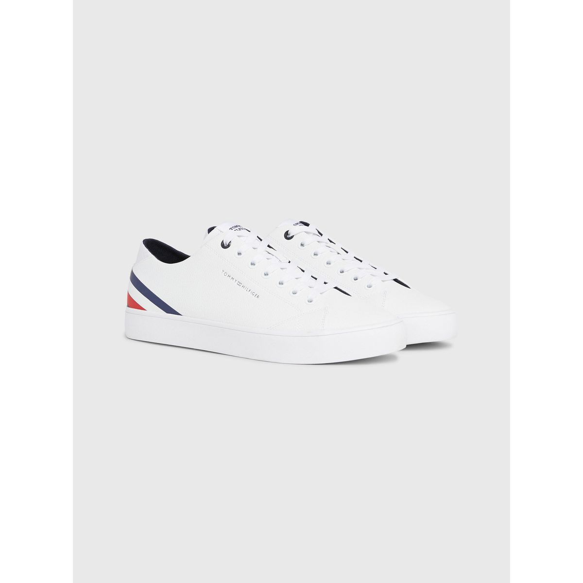TOMMY HILFIGER - Zapatillas Con Cinta Distintiva Blanco Tommy Hilfiger