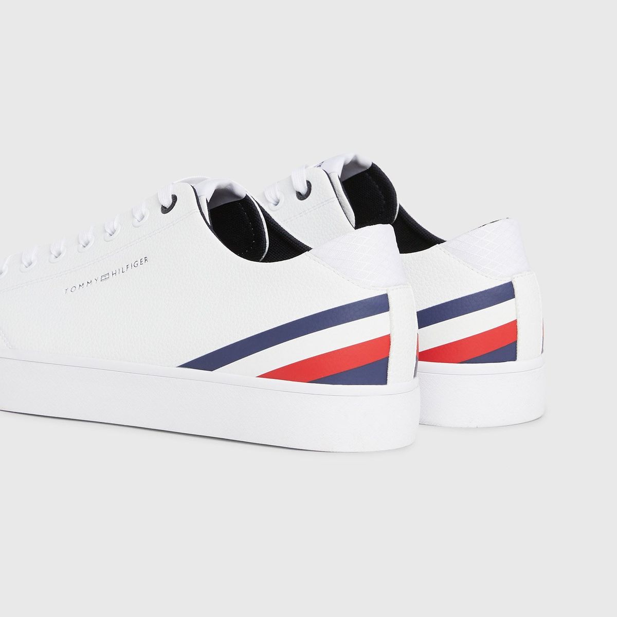 TOMMY HILFIGER - Zapatillas Con Cinta Distintiva Blanco Tommy Hilfiger
