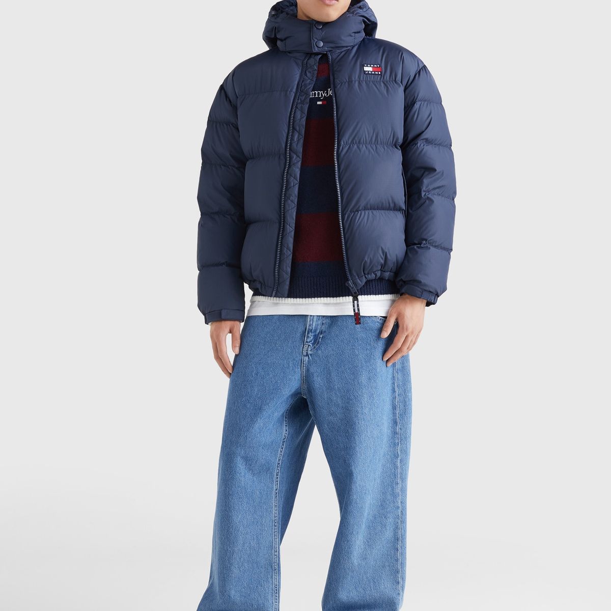 TOMMY HILFIGER - Parka Alaska Acolchada Azul Tommy Jeans