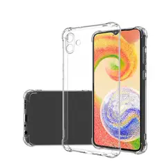 GENERICO - Carcasa Para Samsung A05 Normal Transparente Reforzada