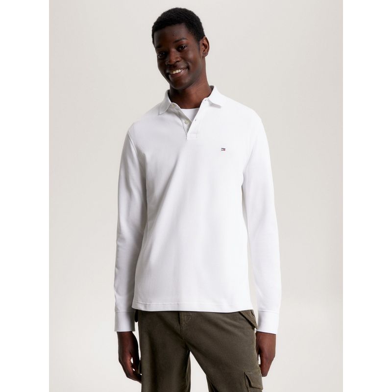 TOMMY HILFIGER - Polo Collection 1985 Regular Fit Blanco Tommy Hilfiger