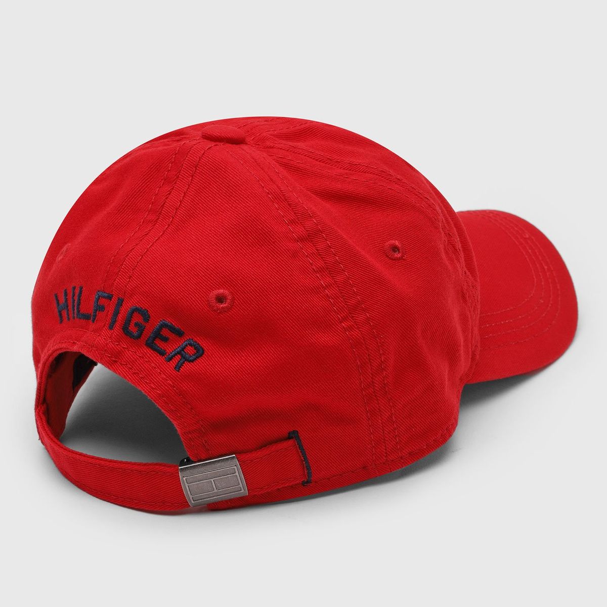 TOMMY HILFIGER - Jockey De Algodón Con Logos Rojo Tommy Hilfiger