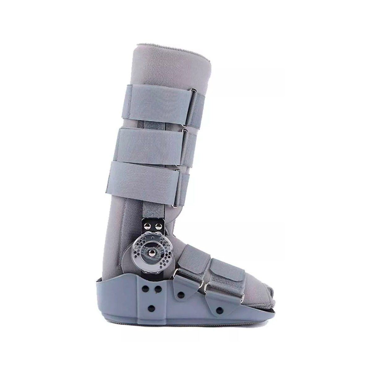 ONEDER - Bota Ortopédica Mecanismo Rom Cam Walker Alta Gris Oneder Talla XL